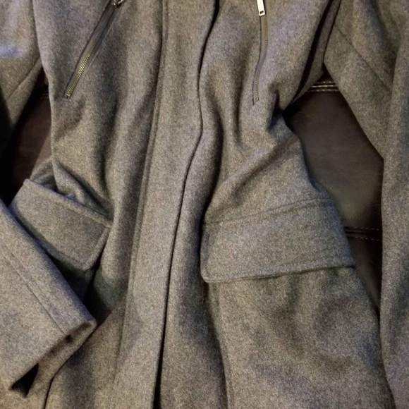 ❗Mrs. Maisel Style Gray Merona Coat Small❗ - Picture 2 of 6